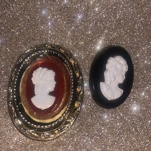 Cameo brooches